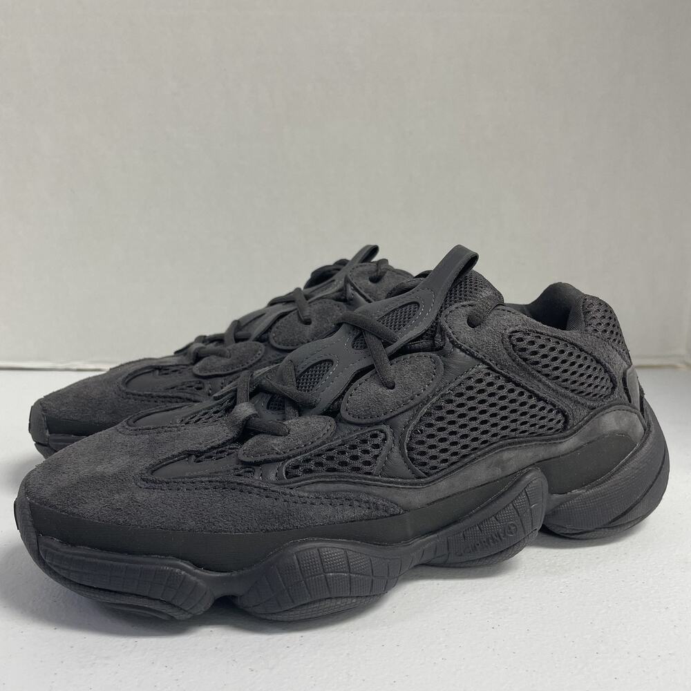 adidas Yeezy 500 Utility Black F36640 Size 7 Men Size 8 Women Suede Mesh Kanye